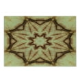 thumbnail image 1 of Mandala Cutting Board, Trippy Thai Flower Motif Dirty Grunge Smear and Rough Stains Art, Decorative Tempered Glass Cutting and Serving Board, Small Size, Mustard Brown, by Ambesonne, 1 of 1