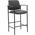thumbnail image 3 of Boss Office Products Contemporary Caressoft Vinyl Counter Stool, Black, 3 of 11