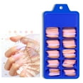 thumbnail image 1 of 100PCS Fake Nails Tips Clear Acrylic Nail Tips Full Cover False Nail Artificial Nails Coffin, 1 of 8