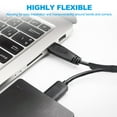 thumbnail image 6 of Uxcell Cable Sleeve, Wire Manager Cord Protector for Computer Wire Organizer Black 20 Ft x 0.51", 6 of 7