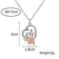thumbnail image 2 of Collar de plata de ley 925 KAIYANG para madre e hija, 2 of 5