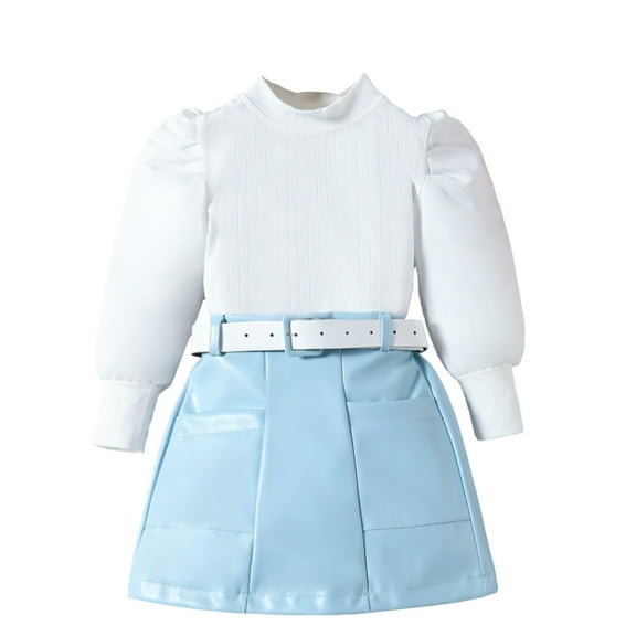 FDDMis Outfit for 1 Year Old Girl Holiday Outfits for Kids Sweat Sets for Girls Long Sleeve Bodysuit Pack Baby Girl Bodysuit Relaxing Gifts Holiday