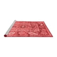 thumbnail image 2 of Ahgly Company Machine Washable Indoor Rectangle Oriental Red Traditional Area Rugs, 7' x 10', 2 of 4