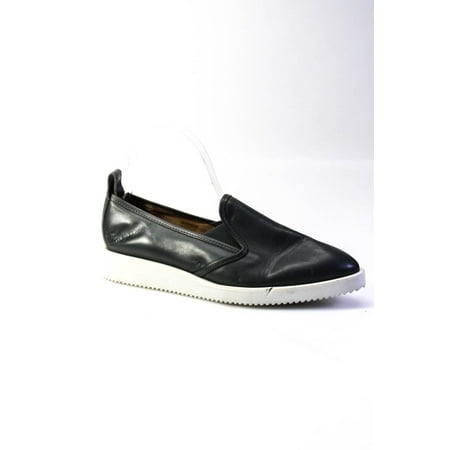 

Everlane Womens Leather Pointed Toe Street Loafers Gray 7.5