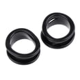 thumbnail image 3 of Paquete de 10 piezas Tijeras de goma para peluquería Tijeras Anillos de Negro Zulema Anillos de dedo Puños, 3 of 8