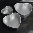 thumbnail image 1 of Romantic Heart-Shaped Cake Pan with Anode Live Bottom - 4 Inch Non-Stick Baking Mold for Perfect Chiffon Cakes, Easy Release & Cleaning, Ideal for Special Occasions and Beginner to Pro Bakers, 1 of 5