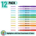 thumbnail image 2 of Resaltador Mr. Pen Pastel, paquete de 12 colores surtidos, 2 of 8