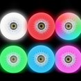 thumbnail image 4 of QWQJ 4 Pcs Roue de Remplacement Lumineuse pour Patin à Roulettes Extérieur avec LED, 4 of 8