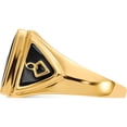 thumbnail image 3 of 14K Yellow Gold Men's Masonic Ring (Size 10) Made In United States y4098m, 3 of 5