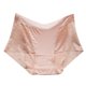 thumbnail image 4 of Gibobby Ropa Interior con Entrenamiento Ropa interior de mujer Encaje Cintura media Bragas sin costuras Calzoncillos de algodón de encaje cómodos de seda(Caqui， XL), 4 of 5