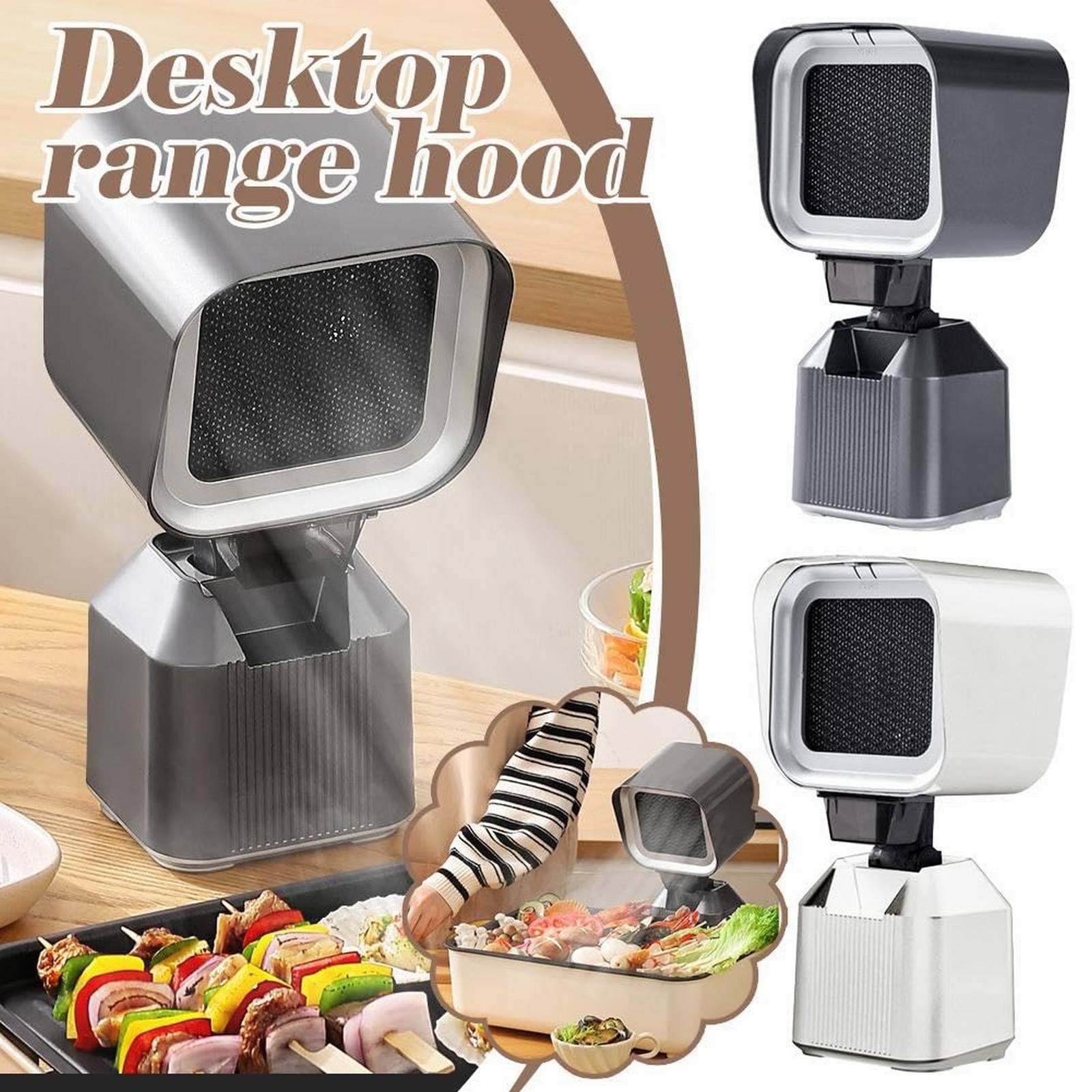 Kitchen Cleaning Appliances Clearance! Kitchen Portable Range Hood Exhaust Fan for Kitchen with Adjustable Angle Height Desktop Exhaust Fan Exhaust Fan Noise Portable Kitchen Exhaust Fan