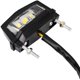 thumbnail image 3 of Luz LED para matrícula de motocicleta, 12 V, 3 unidades, LED, 2 cables, universal, para matrícula de motocicleta, luz trasera., 3 of 5