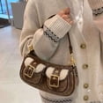 thumbnail image 2 of Y2K bags Designer New handbags Womens Vintage Underarm Ashton Retro Stick Motorcycle Single Shoulder Crossbody Mahjong High Quality Tote Bag, 2 of 8