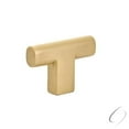 thumbnail image 1 of 2 in. Trail Cabinet Knob Satin Brass, 1 of 1