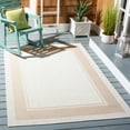 thumbnail image 2 of SAFAVIEH Martha Stewart Geometric Indoor/Outdoor Area Rug, Ivory/Beige, 5'5" x 7'7", 2 of 5