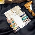 thumbnail image 4 of ZYNERY 30 Pieces Hair Clips, Rhinestone Hair Clips, Metal Hairpin, pearl hair clips, metal vintage hair clips Hair Accessories for Women Girls, 4 of 11
