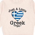 thumbnail image 3 of Inktastic Just a Little Greek Heritage Toddler Sweatshirt, 3 of 4
