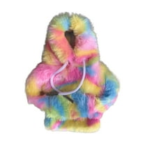 NWOKYZGH 7 Inch Desk Goose Outfits Mini Porch Goose Hoodies Tabletop Goose Accessory Costume Magnetic Goose Statue Key Holder Clothes Funny Porch Gooses Decor Costum for Desk Geese Statue