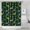 Dark Green Dinosaurs, variant on Dark Watercolor Dinosaur Pattern Shower Curtain 36"x72" ,Bathroom Decorative Shower Curtains Set with 12 Hooks,Modern Waterproof Washable Shower Curtain