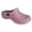 Pink, variant on Men's Moccasin House Slipper Suede Leather Insulated Shoes