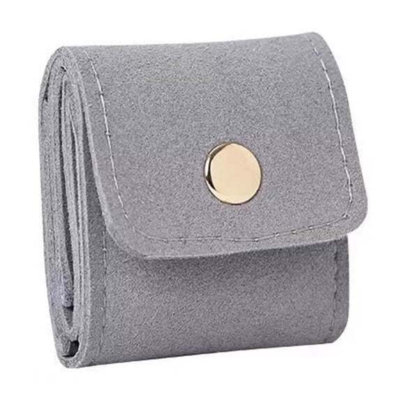 Jialinnn Portable Cortex Cosmetic Case Makeup Bag with Plaid, Gray