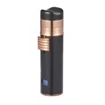 thumbnail image 3 of Visol Saddle Black & Rose Gold Triple Torch Cigar Lighter, 3 of 4