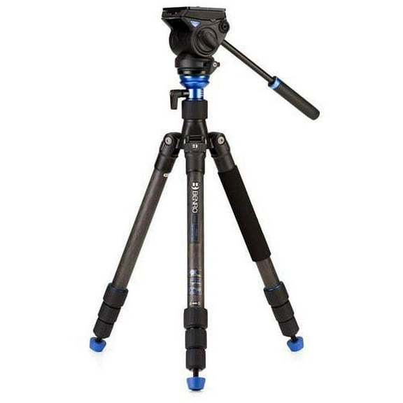 Benro HFTA28CS4H Hybrid Carbon Fiber Tripod with S4H Pan/Tilt Head