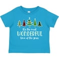 thumbnail image 3 of Inktastic Its the Most Wonderful Time of the Year Christmas Trees Boys or Girls Toddler T-Shirt, 3 of 5