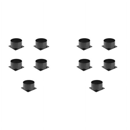 

10Pcs Fan Shroud Duct Cooling Ducting Vent Shroud Ventilation 120mm for Bitcoin Antminer 4 Inch Fan S1 S3 S5 S7 S9 L3+