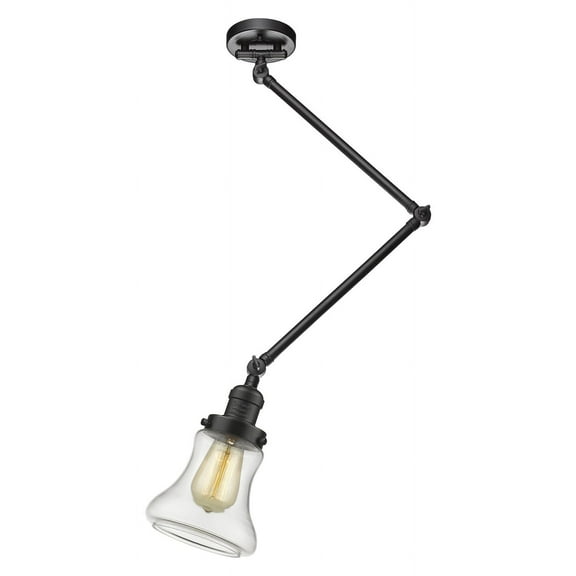 Innovations Lighting 238C-OB-G182 Canton 1 Light 14" Wide Convertible Flush Mount Ceiling