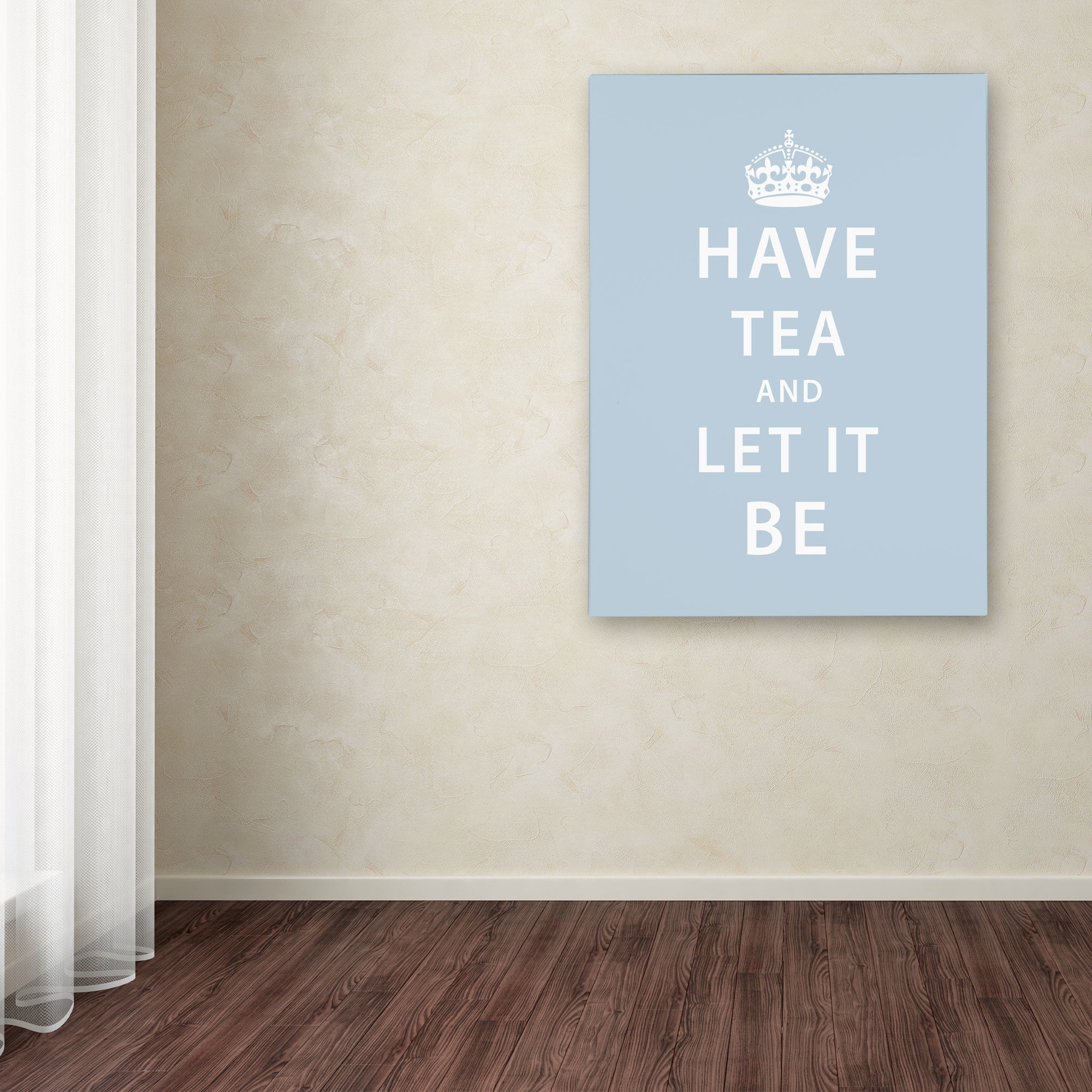 Trademark Fine Art "Have Tea" Canvas Art by Megan Romo