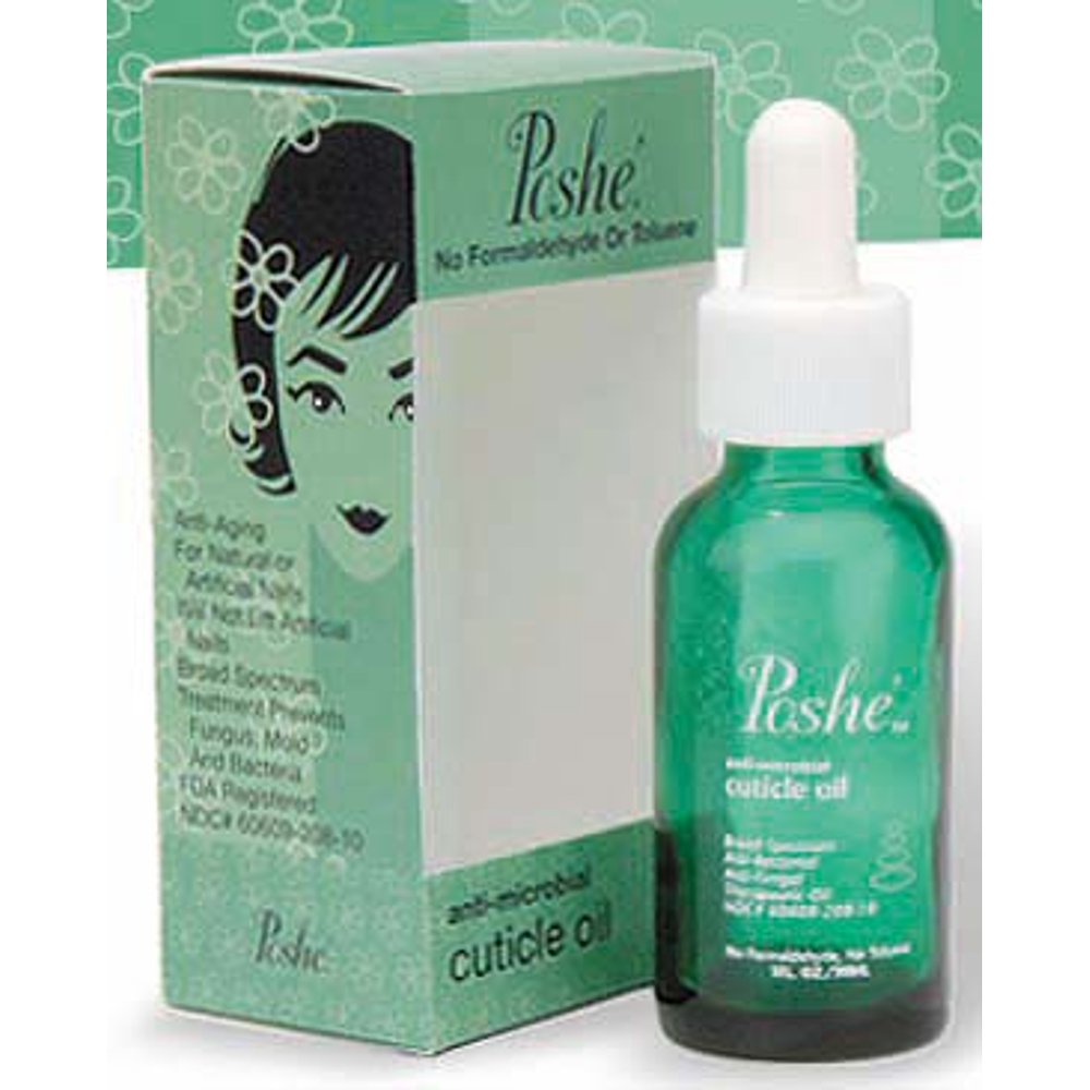 Poshe Nail Treatment AntiMicrobial Cuticle Oil to treat Fungus, Mold