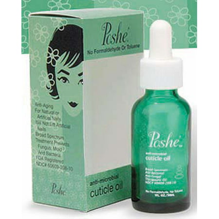Poshe Nail Treatment Anti-Microbial Cuticle Oil to treat Fungus, Mold, and Soreness