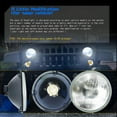 thumbnail image 4 of 7" inch Round LED Headlights DRL Hi/Lo Beam Pair For Land Rover Defender 90 110, 4 of 14
