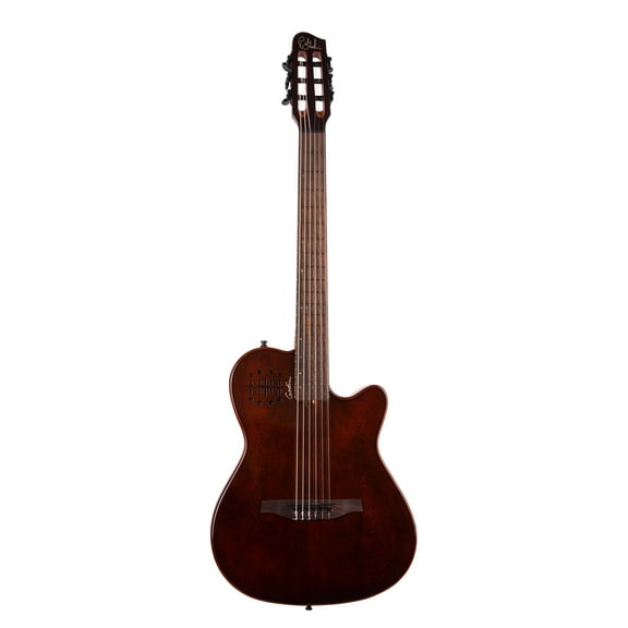 Godin Multiac Mundial Nylon, Kanyon Burst with Bag