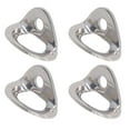 thumbnail image 2 of 10Pcs Climbing Hanger Lightweight Stainless Steel Rock Climbing Anchors for Cave Exploration Engineering Protection, 2 of 10