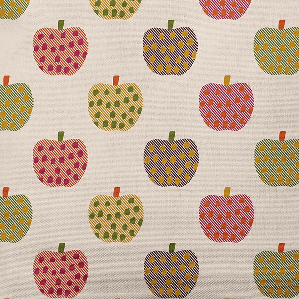 Simply Daisy 18" x 18" Apple Pattern Indoor/Outdoor Polyester Throw Pillow, Dusty Rose