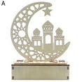 thumbnail image 1 of EID Mubarak Wooden Pendant Ramadan Decoration Home Muslim Islamic Party EID Gift, 1 of 8