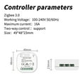 thumbnail image 4 of Interruptor inteligente Irfora Zigbee3.0 Módulo de interruptor de luz inteligente APLICACIÓN Control remoto / Programación de tiempo / Uso compartido en grupo / Control de voz Funciona con Amazon Alex Irfora Interruptor inteligente, 4 of 7