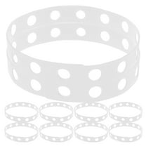 GOOHOCHY Retail Stores Hanger Strips Black 12Pcs 21.81X1.02X0.04In