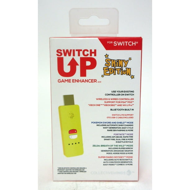 Representar satisfacción Convención Nintendo Switch - Switch Up Game Enhancer v2.0 USB - Shiny Edition -  Walmart.com