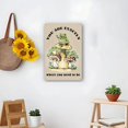 thumbnail image 2 of Funny Frog Mushroom Positive Quote Vintage Metal Sign Funny Frogs Aluminum Sign Gift for Music Lovers Cute Cartoon Frog Tin Sign For Bedroom Bathroom Kitchen Club Pub Man Cave 12x8 Inches, 2 of 8