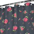 thumbnail image 3 of Pioneer Flower Floral Print Pattern Shower Curtain 36"x72" ,Bathroom Decorative Shower Curtains Set with 12 Hooks,Modern Waterproof Washable Shower Curtain, 3 of 6