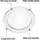 thumbnail image 3 of Bandeja de repuesto para horno microondas, base plana, 24,5 cm (9,6 pulgadas), 3 of 4