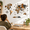 SKY-47.2"L x 24.4"W, variant on Sky 47.2"L x 24.4"W Wooden 3D World Map Wall Sculpture for Home Kitchen Office