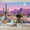 Color 3, variant on Wallpaper Vibrant Desert Landscape Saguaro Cactus Colorful Wildflowers Peel and Stick Wall Murals 100"H x 144"W Removable PVC Wall Paper Self-Adhesive Wall Paintings Art for Bedroom Living Room