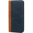 thumbnail image 5 of for Samsung Galaxy S10 Wallet Case,Premium PU Leather Flip Folio Case with Card Slot,Kickstand Holder Magnetic Closure [TPU Shockproof Interior Protective Case] for Galaxy S10,Blue+Khaki, 5 of 8