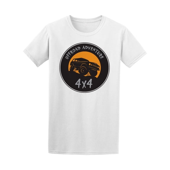 Off-Road 4X4 Extreme Adventure Tee Men's -Image by Shutterstock