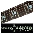 thumbnail image 1 of Inlay Sticker Fretboard Position Marker for Guitars and Bass Skulls White Pearl, 1 of 1