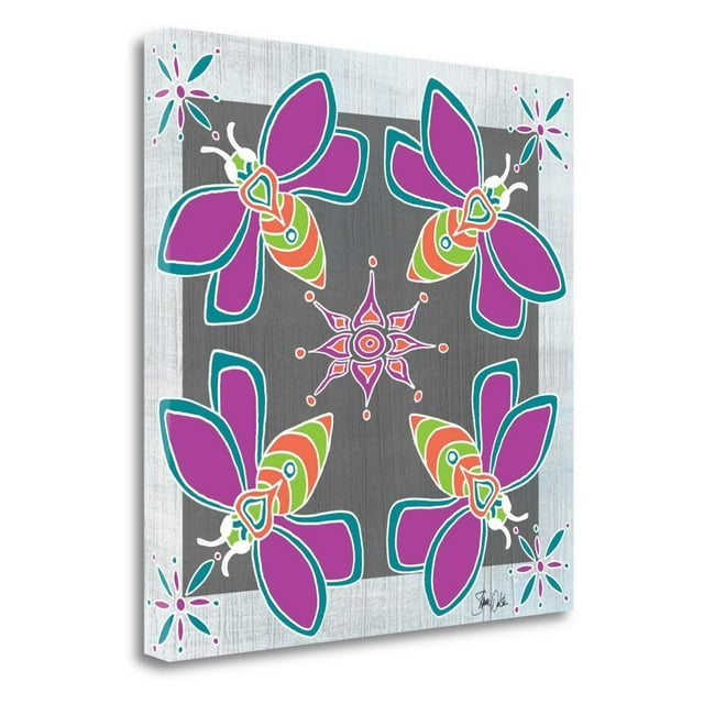 Tangletown Fine Art Boho Firefly Canvas Wall Art By Shanni Welsh